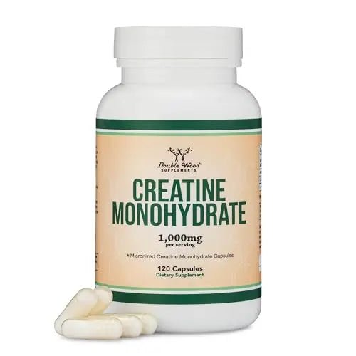 Creatine Pills 1,000mg Per Serving (120 Creatine Capsules) Micronized Creatine - TrustMedUSA