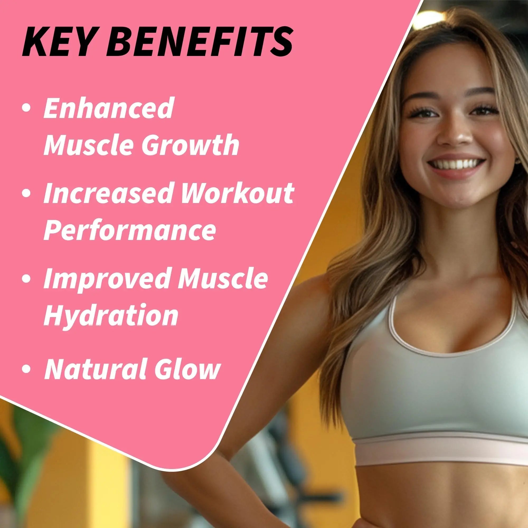 Creatine Supplement for Women's Booty Gains - Unflavored Micronized Creatine - TrustMedUSA