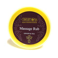 Creations Spa Essentials Massage Rub, Ginger & Tea, 50g (Yellow) (1) - TrustMedUSA