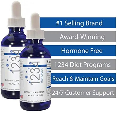 Creative Bioscience 1234 Diet Drops for Women & Men - Diet Drops for Weight Management - TrustMedUSA