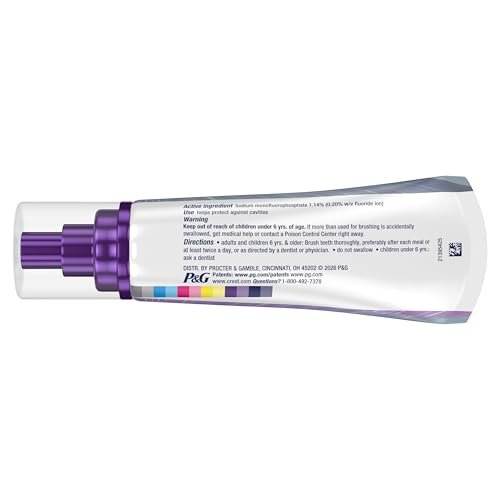 Crest 3DWhite Brilliance Deep Stain Remover Brilliant White Toothpaste - 3.1oz/2pk - TrustMedUSA