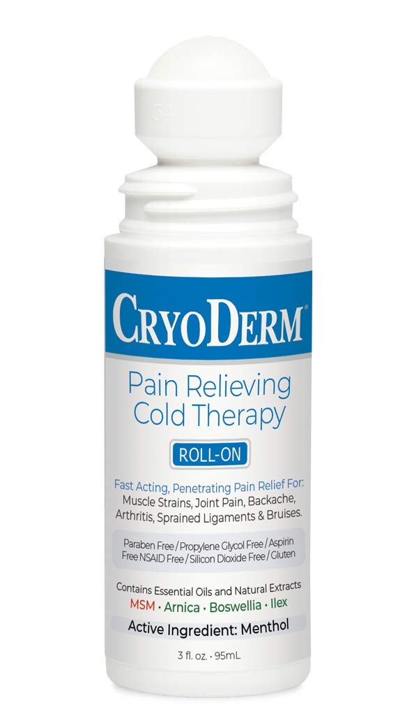 Cryoderm Cold Roll-on 3oz, 2.4 Lb - TrustMedUSA