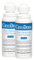 Cryoderm Pain Relieving Roll On 3 oz 2 PACK - TrustMedUSA