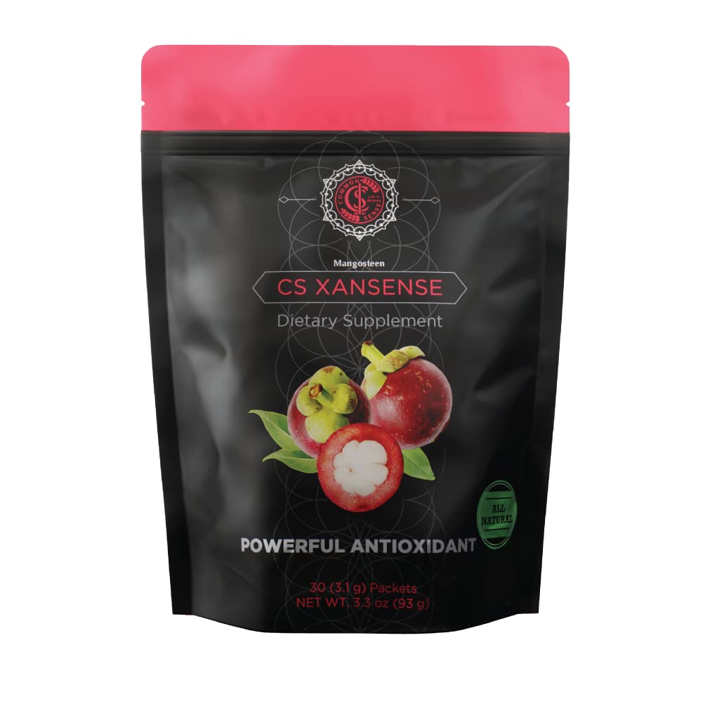 CS XanSense Immune System & Anti-oxidant Supplement- Mangosteen, Xanthones, & Vitamin C- Sugar Free Energy Drink Rich in Vitamins - TrustMedUSA
