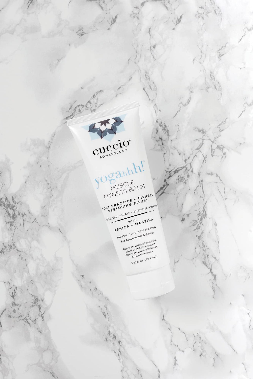 Cuccio Somatology Yogahhh Muscle Balm - Offers Soothing and Cooling Relief - Lightweight and Non Oily Finish - Helps Revitalize and Energize Muscles Post Rigorous Exercise - Paraben Free - 3.25 oz - TrustMedUSA