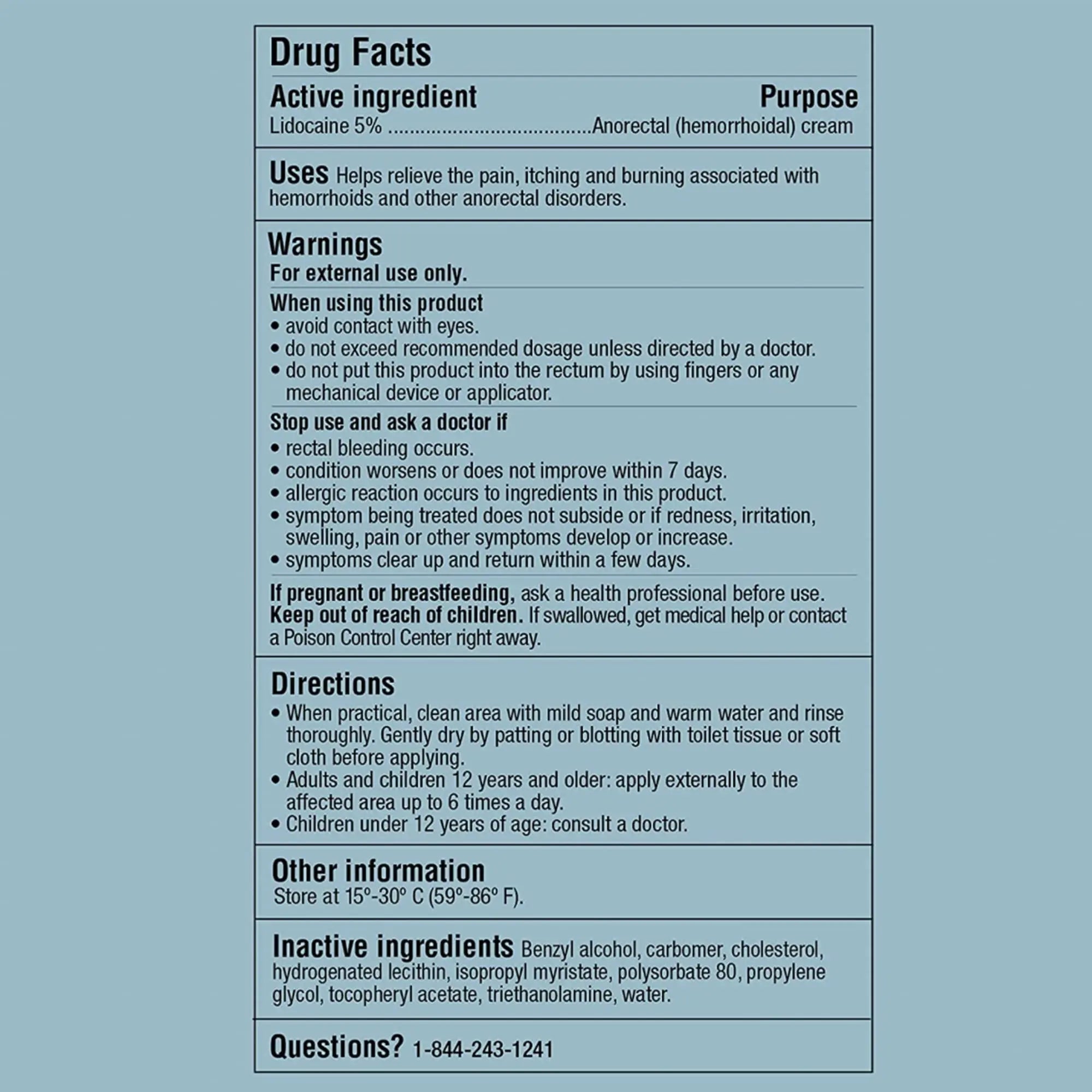 Curist 5% Lidocaine Cream Maximum OTC Strength Topical Pain Relief OTC - 12 oz (Pack of 2) XL Tube 5 Percent Lidocaine Numbing Cream to Numb Effectively (2 Pack - 6 oz Tube) - TrustMedUSA