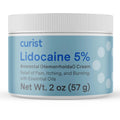 Curist 5% Lidocaine Cream Pain Relief - Numb Quickly & Effectively with 5% Lidocaine Numbing Cream for Anorectal Use - (1 Pack - 2 oz Jar) - TrustMedUSA