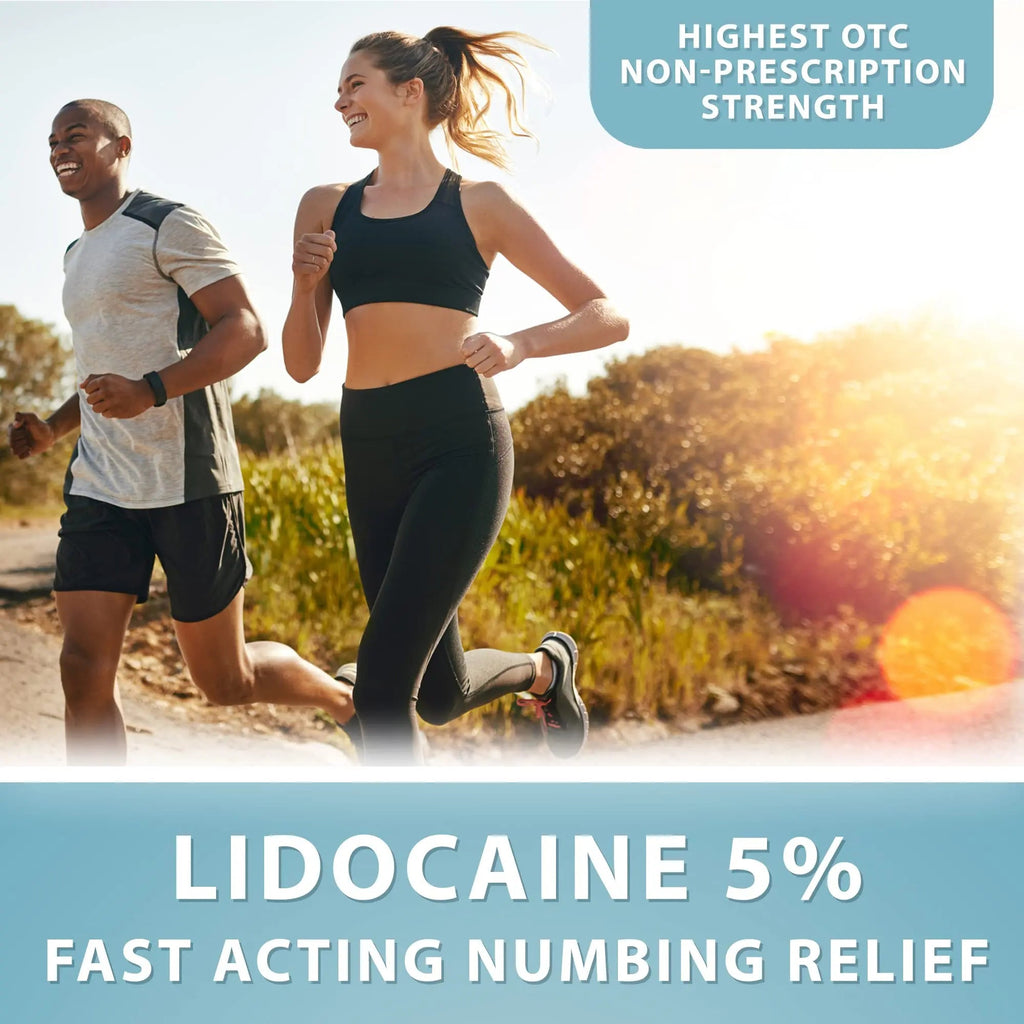 Curist 5% Lidocaine Cream Pain Relief - Numb Quickly & Effectively with 5% Lidocaine Numbing Cream for Anorectal Use - (1 Pack - 2 oz Jar) - TrustMedUSA