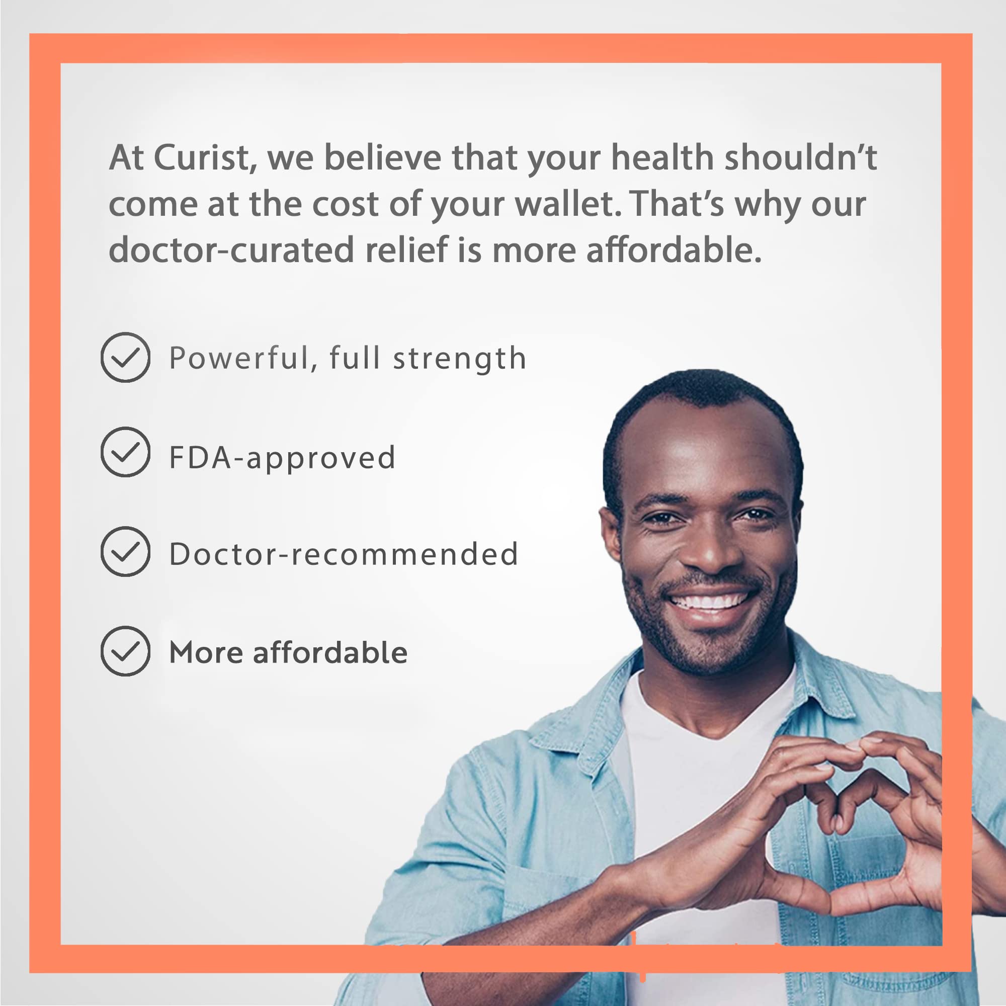 Curist Omeprazole 20mg Tablets - 42 Count Delayed-Release Tablets - Acid Reflux Medicine for Heartburn Relief - Maple Wellness Supplements