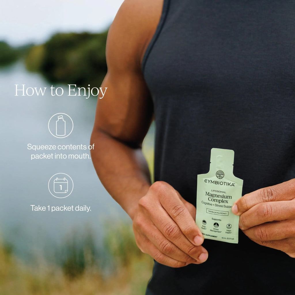 Cymbiotika Liposomal Magnesium Complex – Promotes Relaxation, Restful Sleep, and Heart & Brain Health – Highly Absorbable 3-in-1 Formula - TrustMedUSA