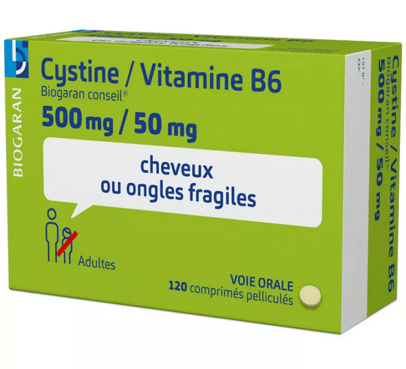 Cystine Vitamin B6 120 cps Biogaran Conseil - TrustMedUSA