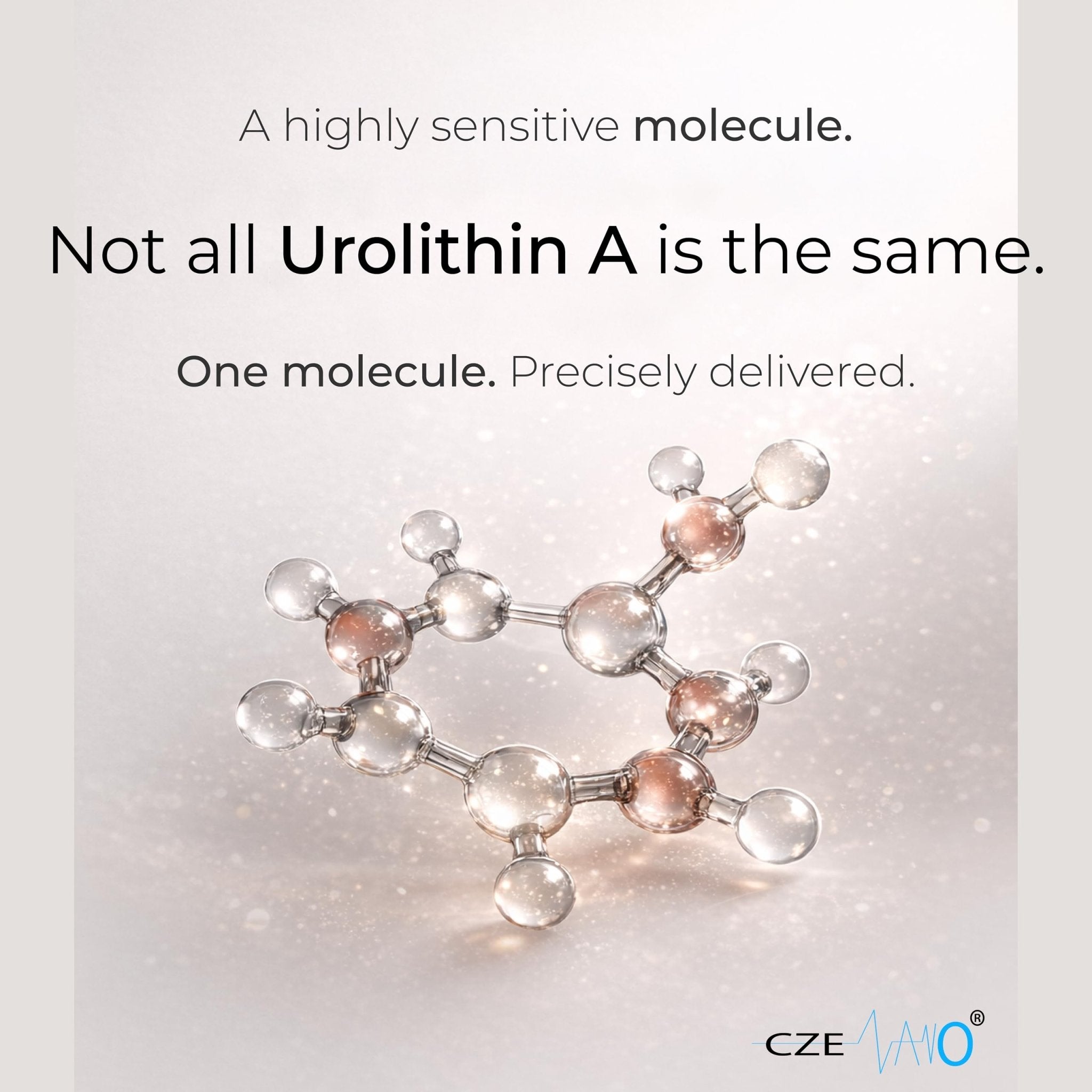CzeNano Longevity – Ultra-Pure Urolithin A Supplement 1000 mg | Mitochondrial Support, Cellular Energy & Muscle Strength | Third-Party Tested COA | 60 Vegan Capsules - TrustMedUSA