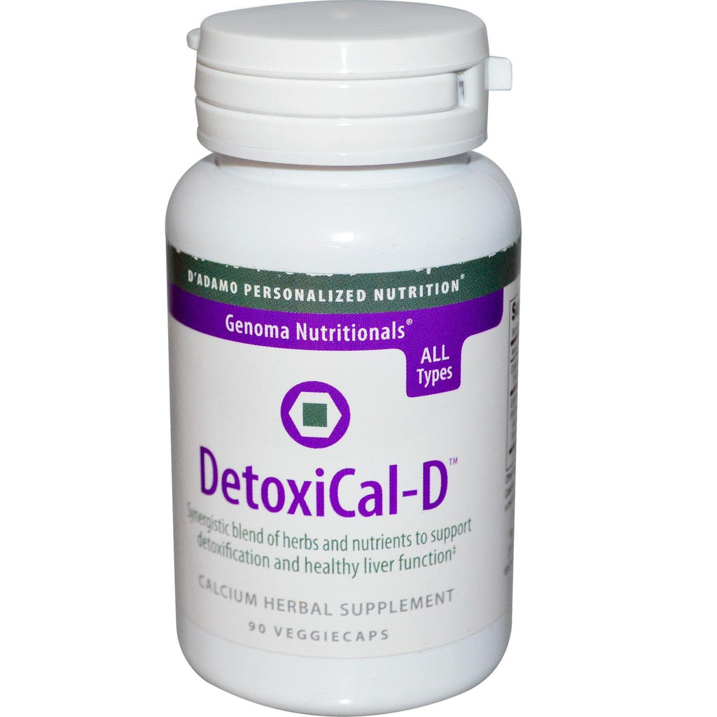 D'Adamo Personalized Nutrition Detoxical-D, 90 Count - TrustMedUSA