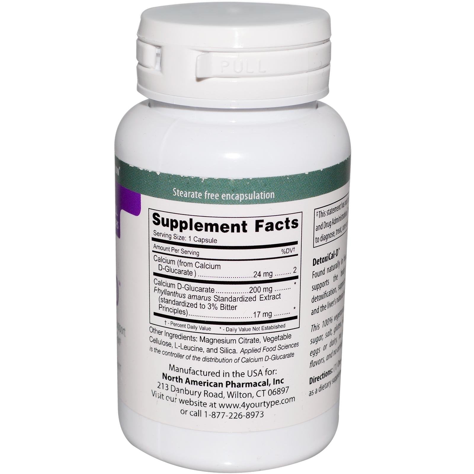 D'Adamo Personalized Nutrition Detoxical-D, 90 Count - TrustMedUSA