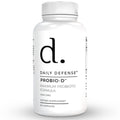 Daily Defense Probiotic Immune Support Supplement - Daily Probiotics for Men with Constipation & Gas - Digestion and Bloating Supplement & Probiotics for Women - 60 Capsules, PROBIO-D - TrustMedUSA
