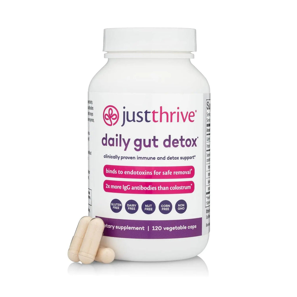 Daily Gut Detox - Ultra-Concentrated Detox & Immune Support Supplement with IgG Antibodies - Promotes Gut Health, Detoxification & Balanced Immune Response - TrustMedUSA