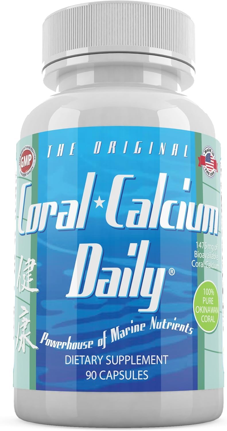 Daily Health, FlexProtex D Joint Muscle Support Supplement 3 Bottles Plus 1 Bottle Daily Marine Coral Calcium 90 Capsules - TrustMedUSA