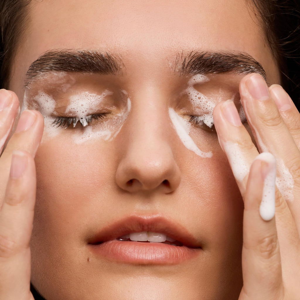 Daily Practice Dr. B Purifying Foam Cleanser - Gentle Eyelid Cleanser & Eyelash Wash for Sensitive & Dry Eyes, Blepharitis Treatment - Ophthalmologist-Created, Paraben/Phthalate/SLS-Free - 2.7 fl oz - Maple Wellness Supplements