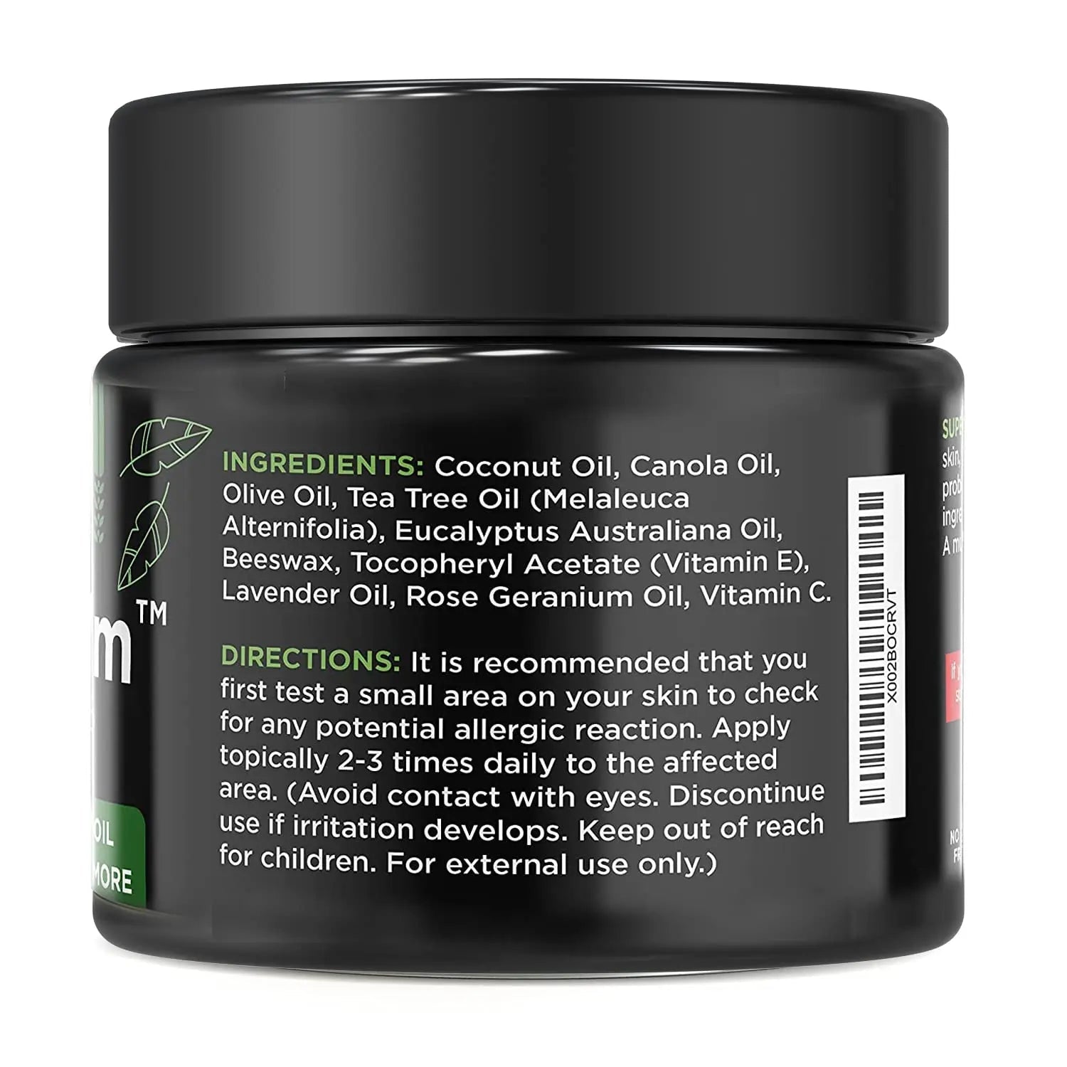 DAILY REMEDY Tea Tree Oil Extra Strength Super Balm - Athletes Foot Cream Combats - TrustMedUSA
