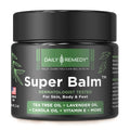 DAILY REMEDY Tea Tree Oil Extra Strength Super Balm - Athletes Foot Cream Combats - TrustMedUSA