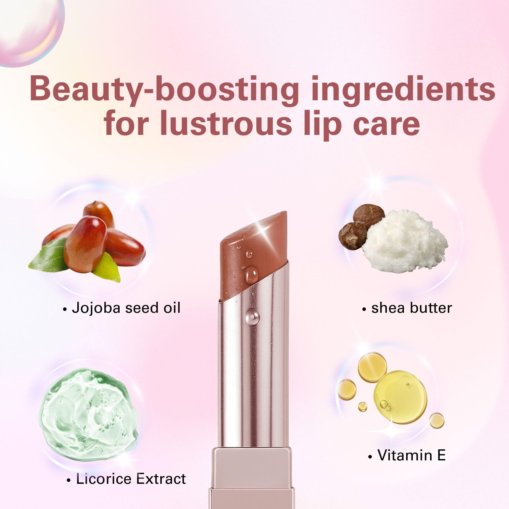Daisy Doll Lip Stealer 3-in-1 Juicy Lip Stain+ Lip Oil for Women for Hydrating Lip Balm & Tinted Lip Gloss with Vitamin E & Shea Butter, Moisturizing Lip Gloss, Red-Brown Lipstick, Made in Japan - TrustMedUSA