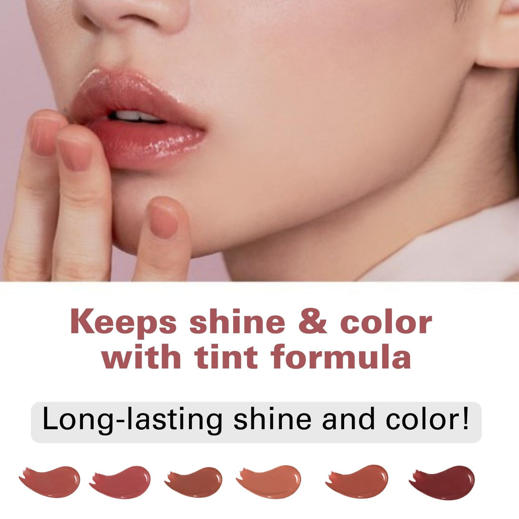 Daisy Doll Lip Stealer 3-in-1 Juicy Lip Stain+ Lip Oil for Women for Hydrating Lip Balm & Tinted Lip Gloss with Vitamin E & Shea Butter, Moisturizing Lip Gloss, Red-Brown Lipstick, Made in Japan - TrustMedUSA
