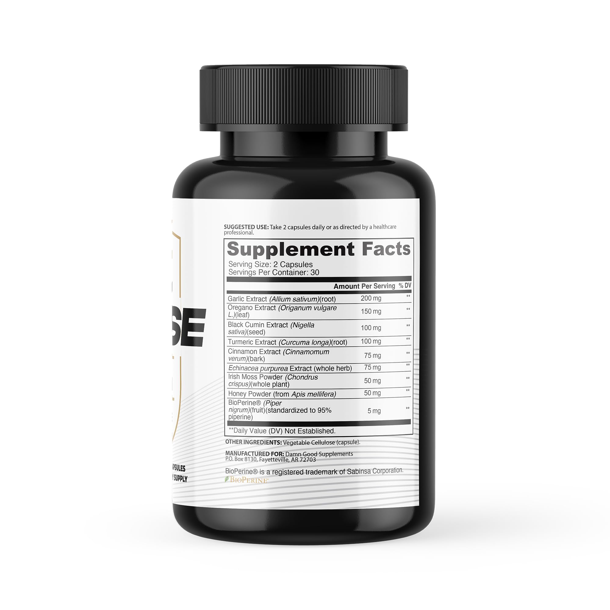 DAMN GOOD The Hodge Twins Immune Defense Supplement (60 Capsules) – Sea Moss Blend Capsules for Everyday Balance, Digestive Support, and Whole-Body Wellness with Vitamins, Minerals, and Botanicals - TrustMedUSA