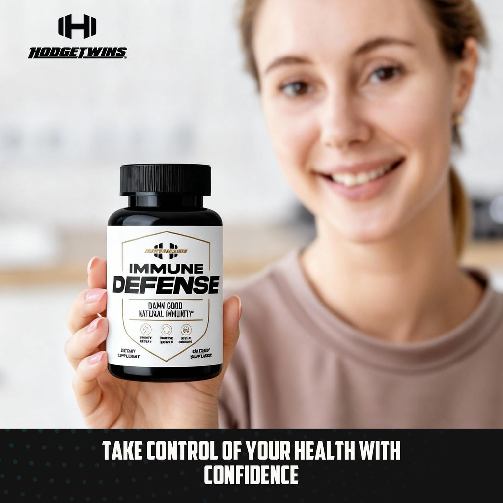 DAMN GOOD The Hodge Twins Immune Defense Supplement (60 Capsules) – Sea Moss Blend Capsules for Everyday Balance, Digestive Support, and Whole-Body Wellness with Vitamins, Minerals, and Botanicals - TrustMedUSA