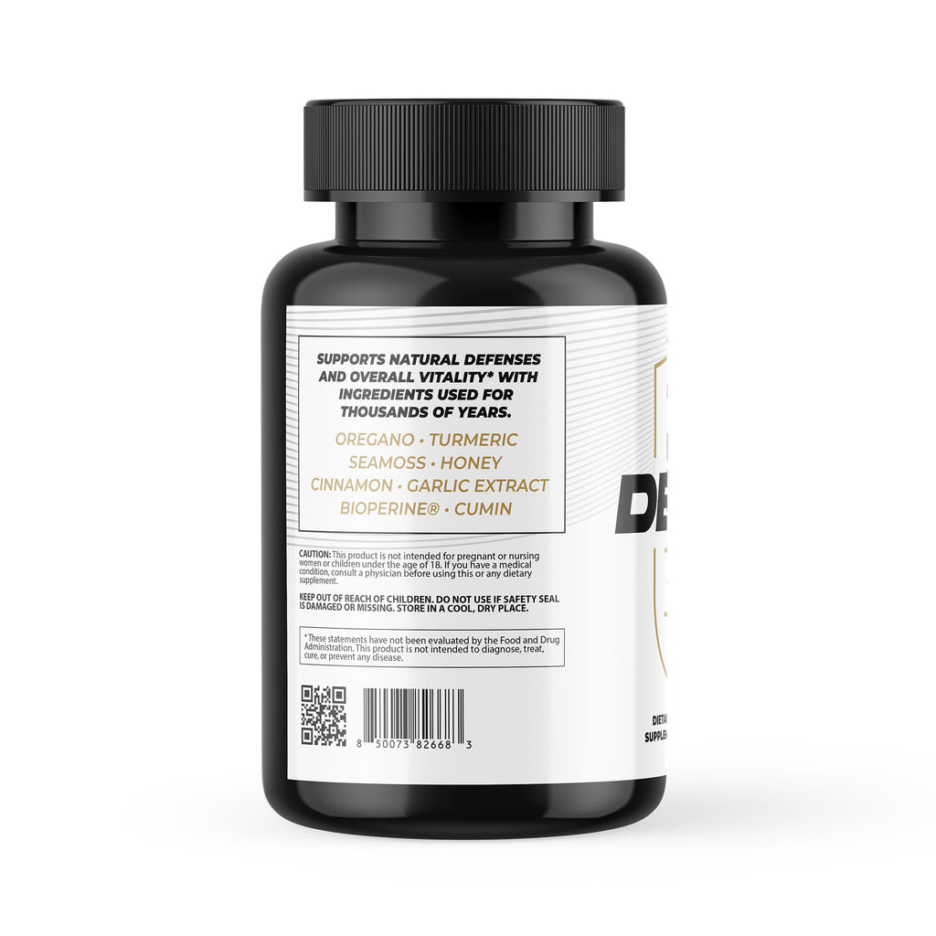 DAMN GOOD The Hodge Twins Immune Defense Supplement (60 Capsules) – Sea Moss Blend Capsules for Everyday Balance, Digestive Support, and Whole-Body Wellness with Vitamins, Minerals, and Botanicals - TrustMedUSA
