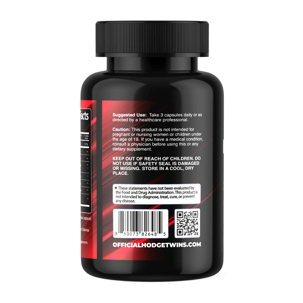 DAMN GOOD The Hodge Twins Nitric Oxide Booster – Beet Root Nitric Oxide & Arginine Citrulline Supplement, Pomegranate Blend for Workout Drive, Endurance Support & Pump Power - 90 Capsules - TrustMedUSA