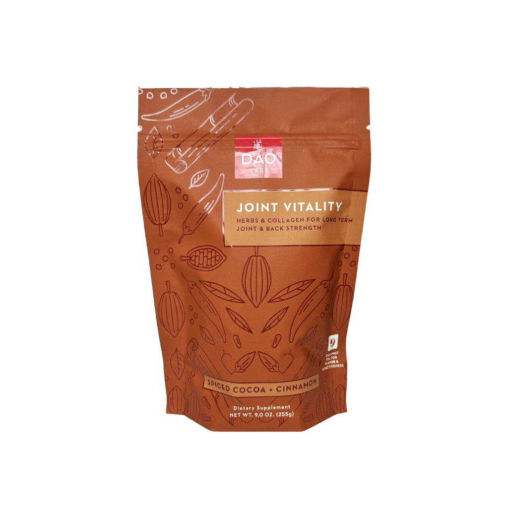 D'AO Labs Joint Vitality Powder - Joint Support - Du Huo Ji Shen Tang Traditional Chinese Herbal - Increased Mobility & Flexibility - Spiced Cocoa & Cinnamon Flavor - 15 Servings - TrustMedUSA