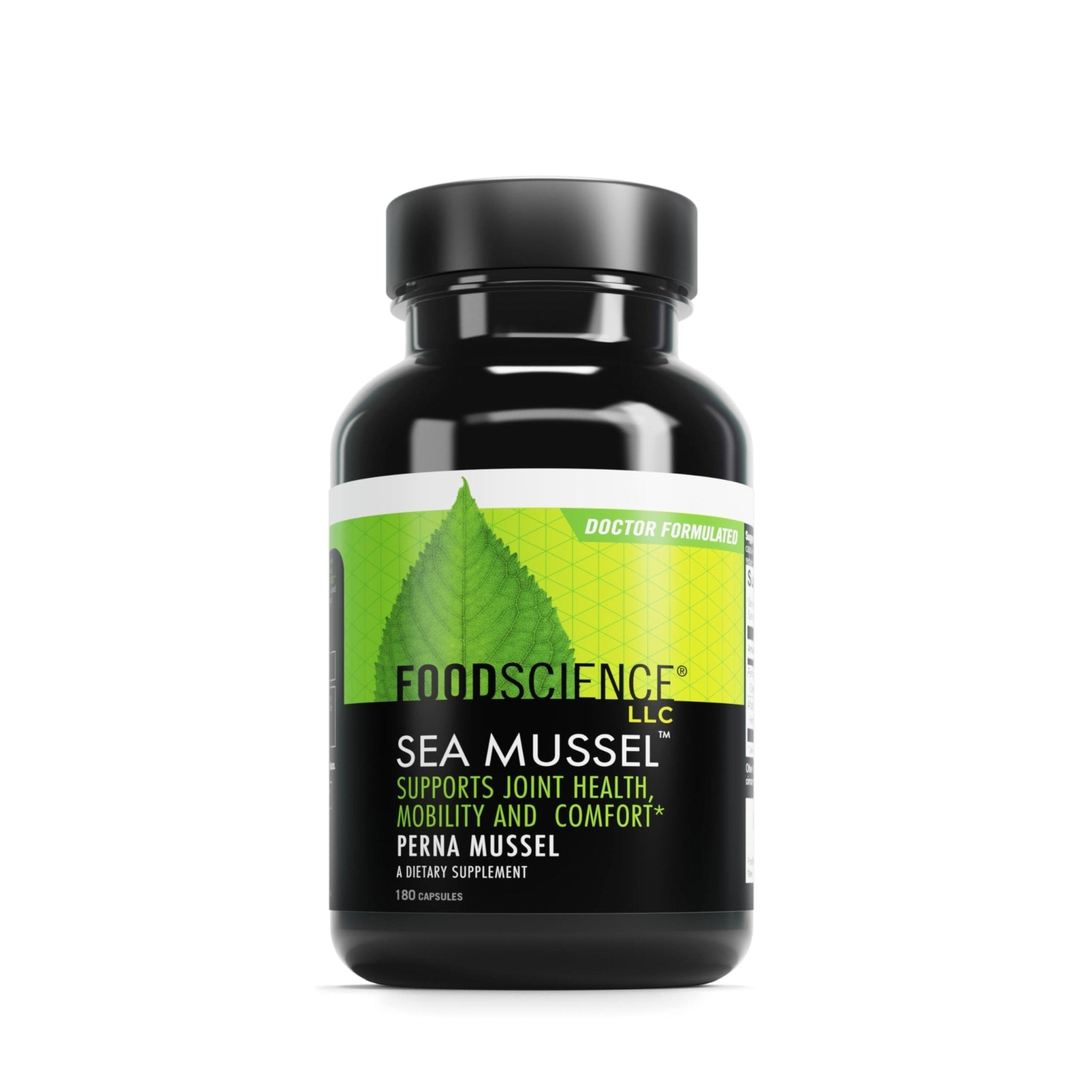 DAVINCI FoodScience of Vermont Sea Mussel, Green-Lipped Mussel Joint Supplement Capsules, 180 Count - TrustMedUSA