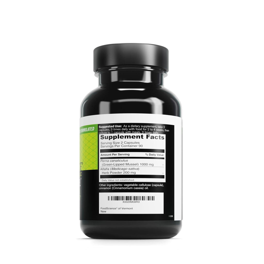 DAVINCI FoodScience of Vermont Sea Mussel, Green-Lipped Mussel Joint Supplement Capsules, 180 Count - TrustMedUSA