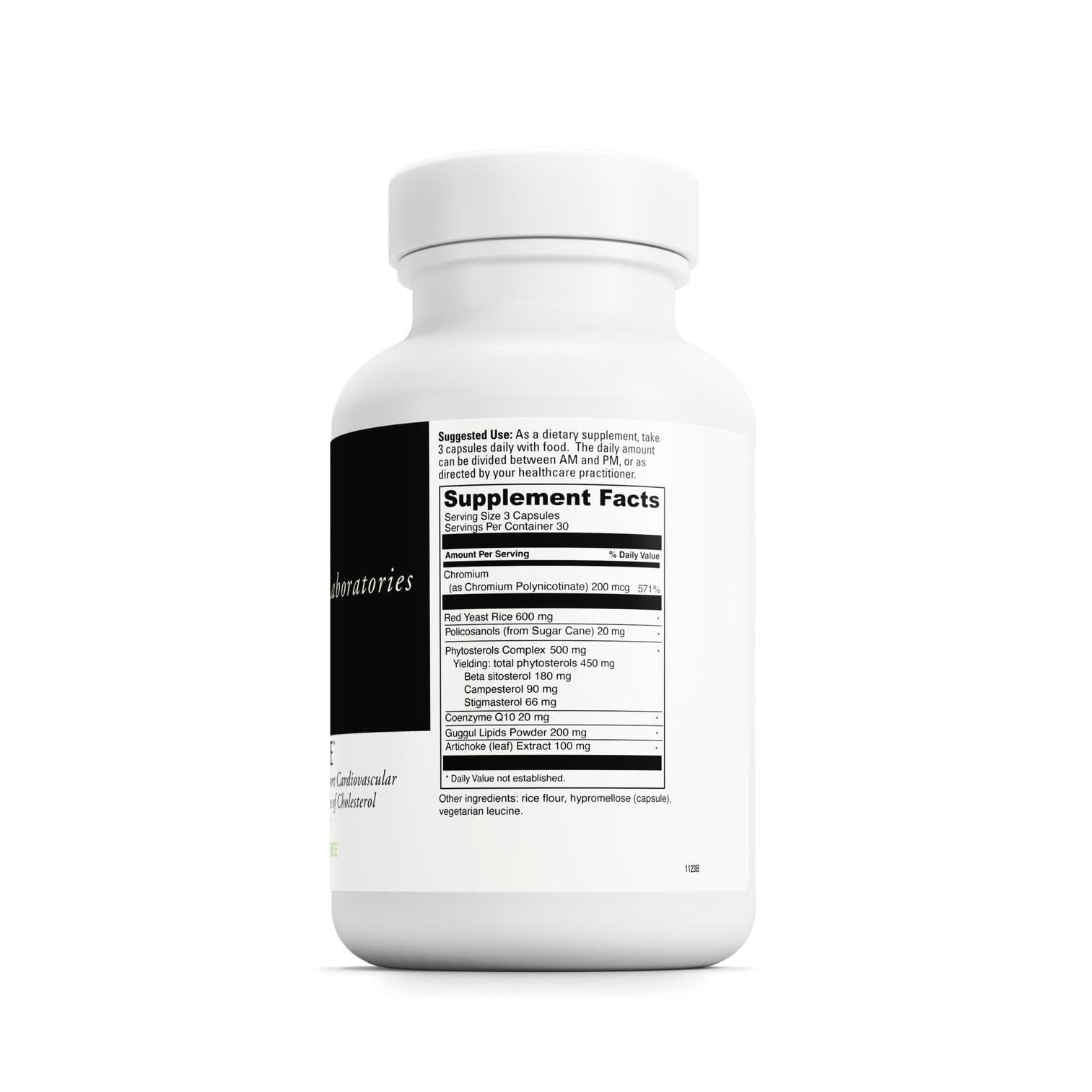 DAVINCI Labs CholestSure Supplement - Supports Cardiovascular Function - Helps Maintain Healthy Cholesterol Levels in a Normal Range - with CoQ10 - Gluten Free - 90 Vegetarian Capsules - TrustMedUSA