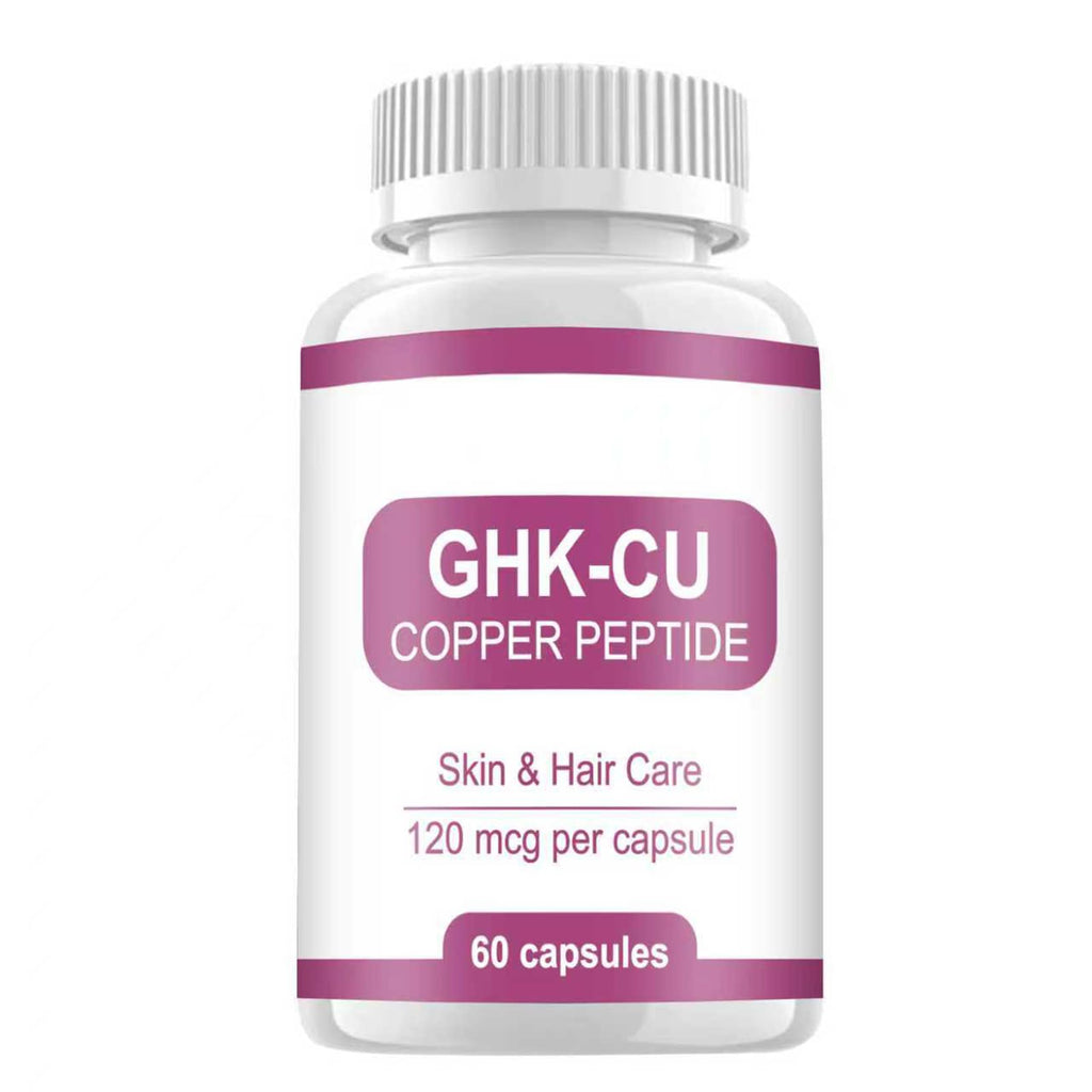 DAYEAH GHK-Cu Copper Peptide Supplement, 120mcg Vegan High Potency Promotes Skin Repair, Radiant Skin Elasticity, Anti-Aging & Hair Growth Support-60ct - TrustMedUSA