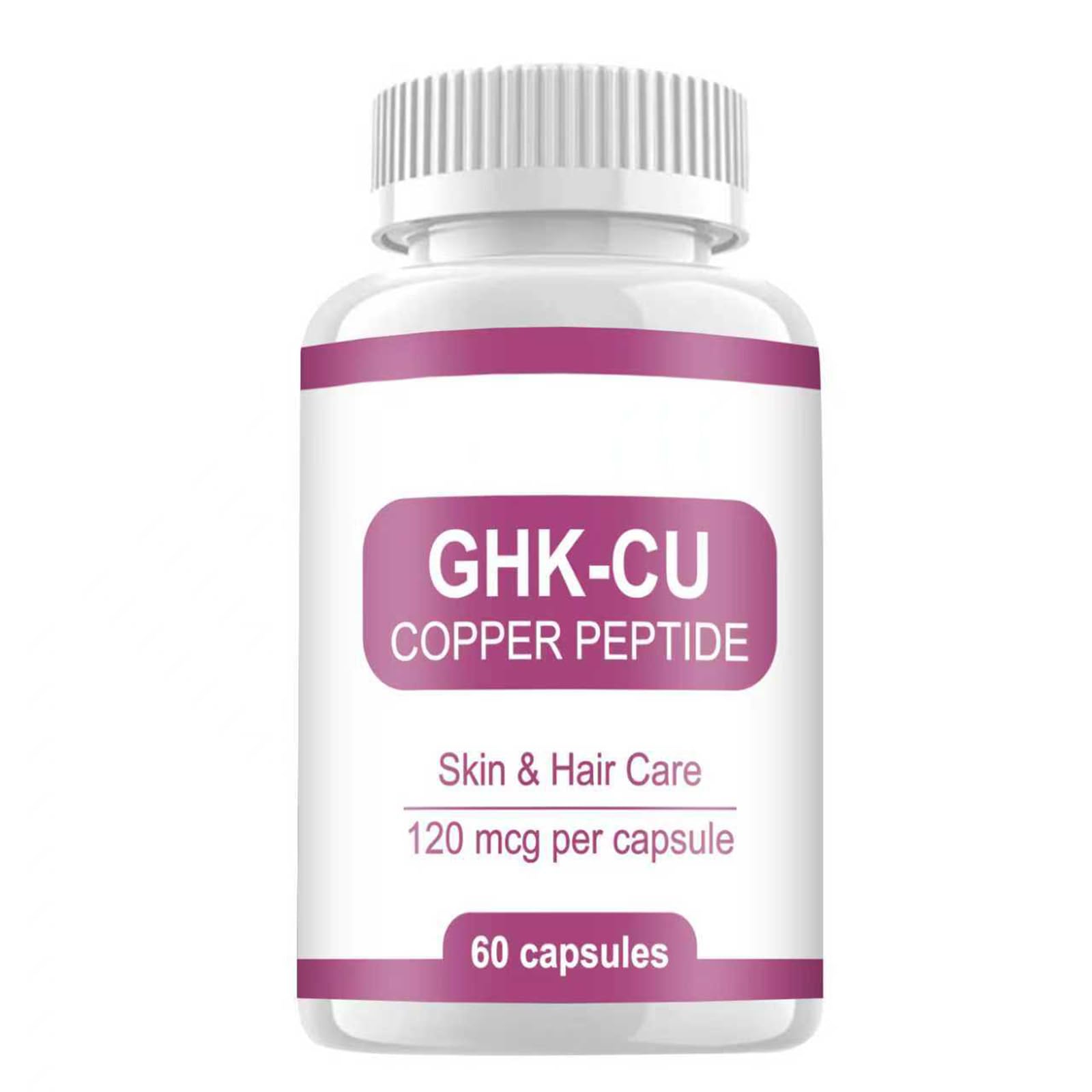 DAYEAH GHK-Cu Copper Peptide Supplement, 120mcg Vegan High Potency Promotes Skin Repair, Radiant Skin Elasticity, Anti-Aging & Hair Growth Support-60ct - TrustMedUSA