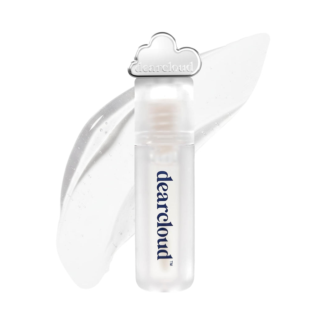 dearcloud Jelly Wave Lush Lip Oil – Clear Lip Gloss and Lip Gloss for Women - Korean skincare essential – Lip Oil for Women with Collagen - Diamond (0.13 oz) - TrustMedUSA