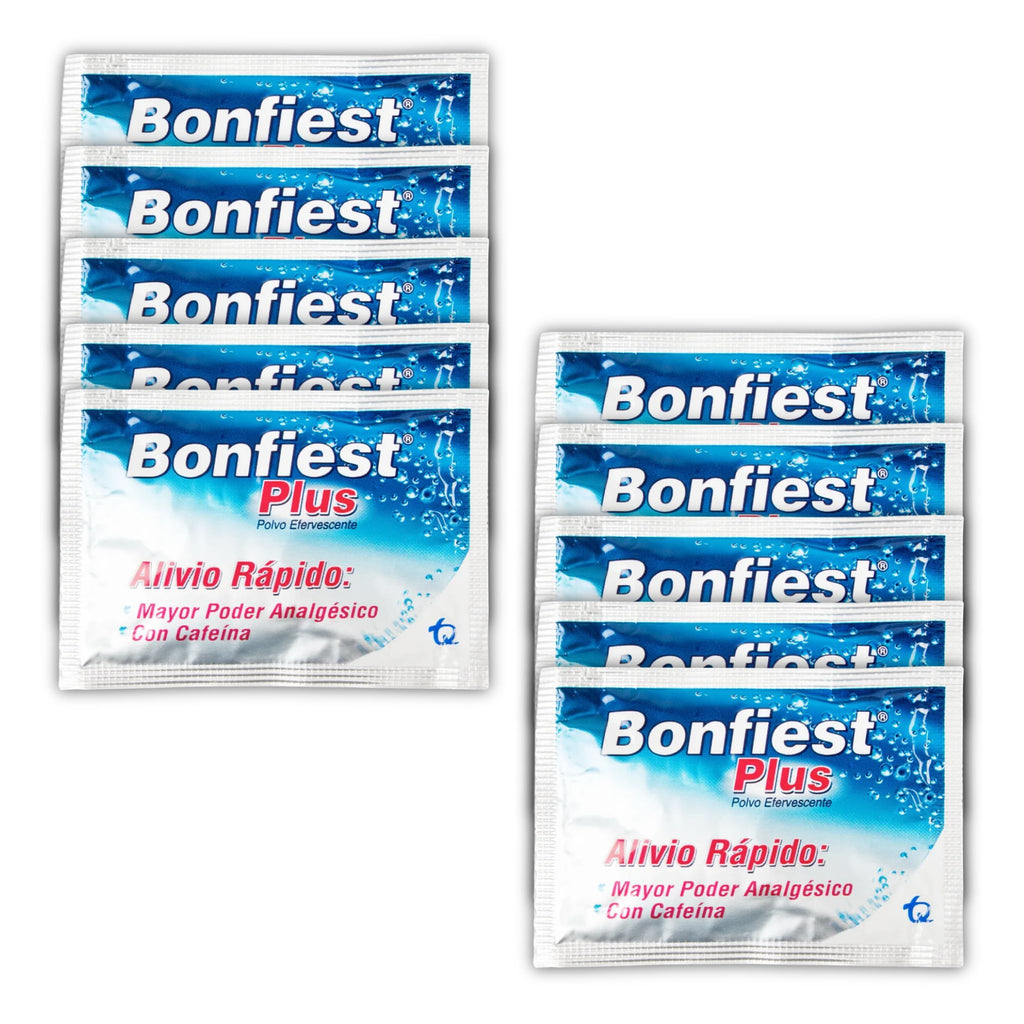 DECA EXPERTS - Bonfiest Plus - Bonfiest Plus Pack of 10.- Colombian Product - TrustMedUSA
