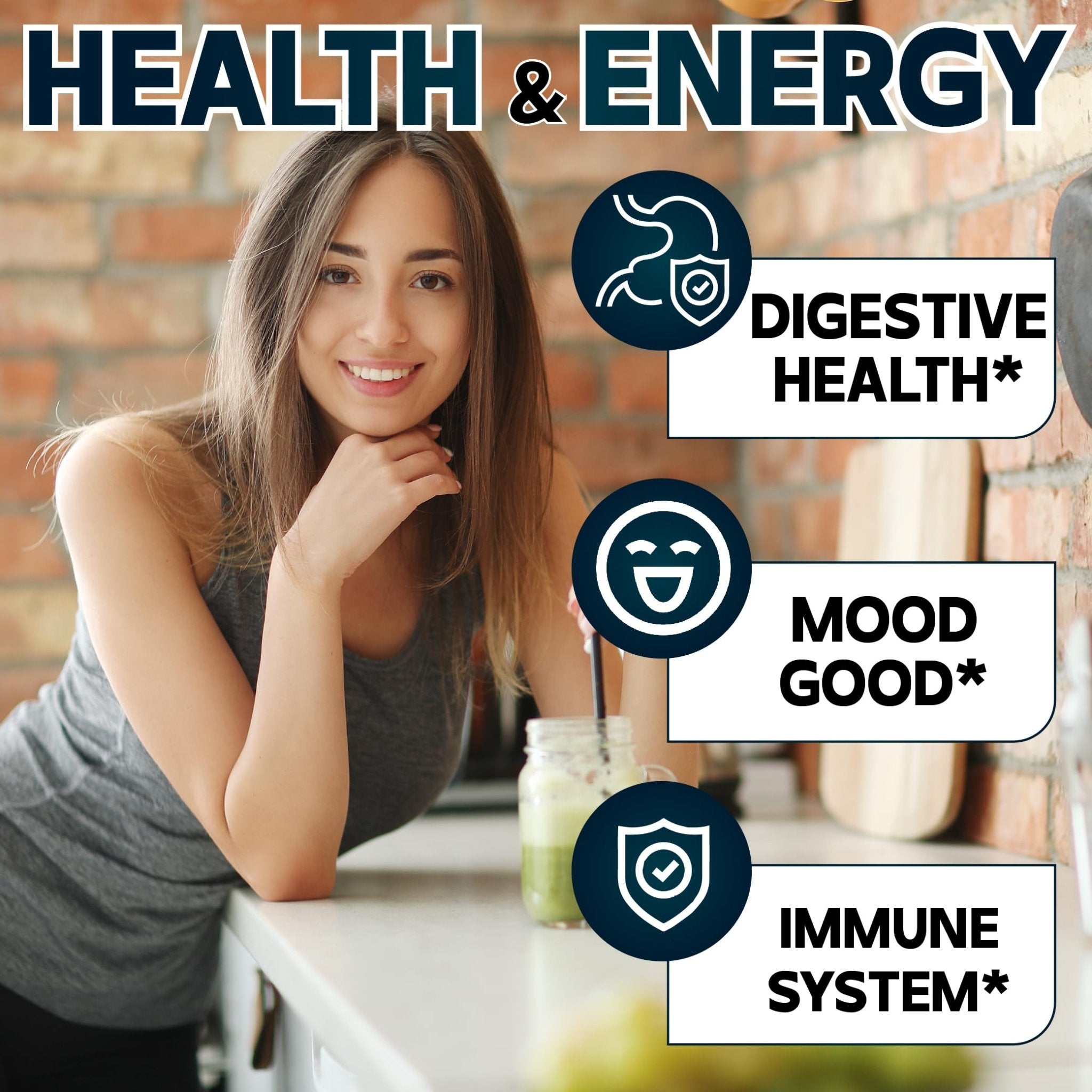 DEDICAD 12in1 Wormwood Black Walnut Clove Capsules - Immune, and Mood Support - 3 Month Supply - 90 Vegan Capsules - TrustMedUSA