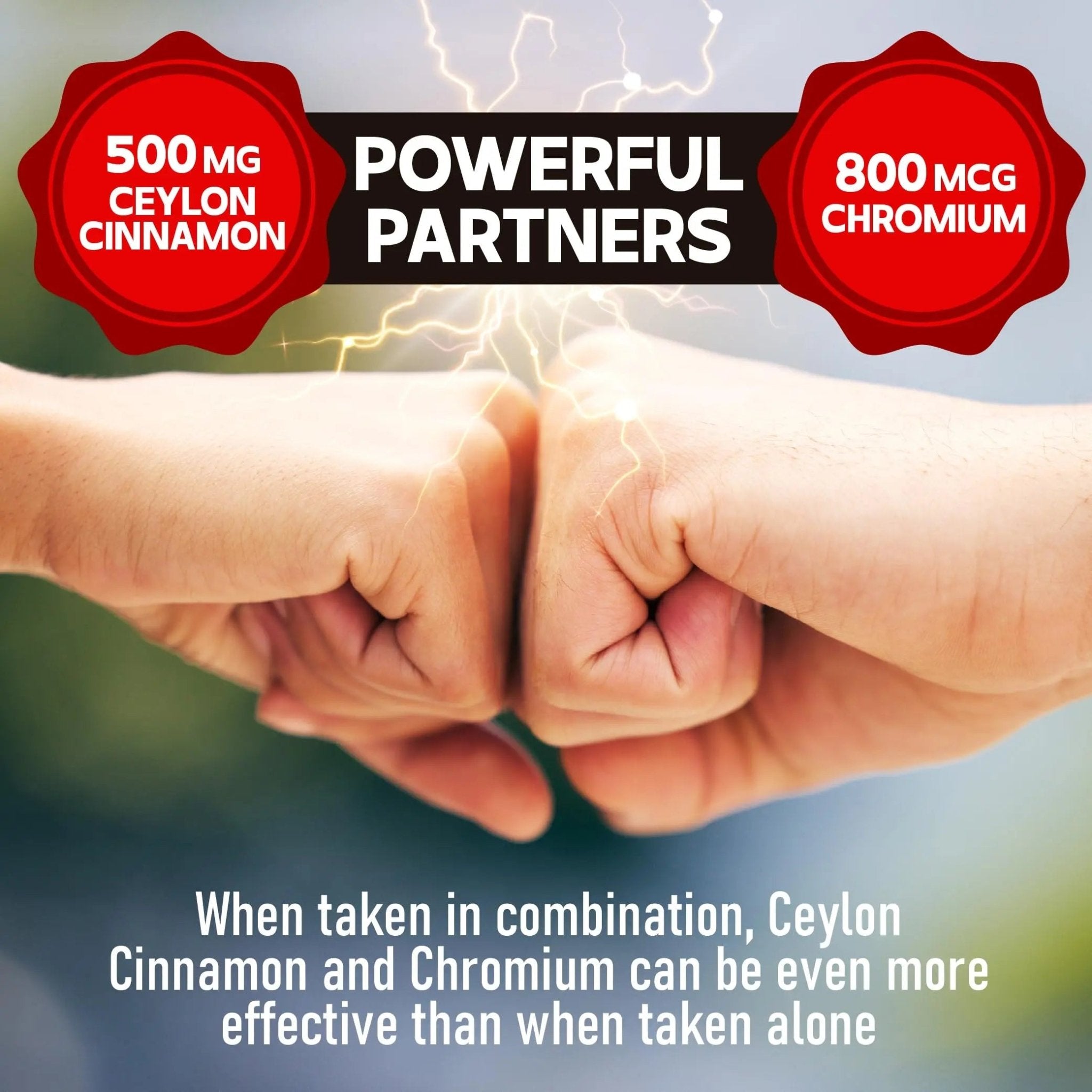 DEDICAD 13in1 Ceylon Cinnamon Capsules - 200 Capsules with Chromium Picolinate, Biotin, Grape Seed, Elderberry & More - TrustMedUSA