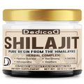 DEDICAD 30g Shilajit Resin with Herbal Complex - Paullinia Guarana, Gotu Kola Leaf & More - Shilajit Pure Himalayan Organic for Immune System, Energy Production, Brain Health & Stamina - TrustMedUSA