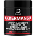 DEDICAD Akkermansia Probiotic for Increases GLP-1 - Contains Inulin, Bacillus Coagulans, Lactobacillus Acidophilus & Chromium - 60 Days Supply - 60 Capsules - TrustMedUSA