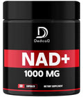 DEDICAD NAD Supplement 1000 mg - Pure NAD Supplement - Energy and DNA Repair, Aging Defense, Brain Function - 60 Capsules - TrustMedUSA