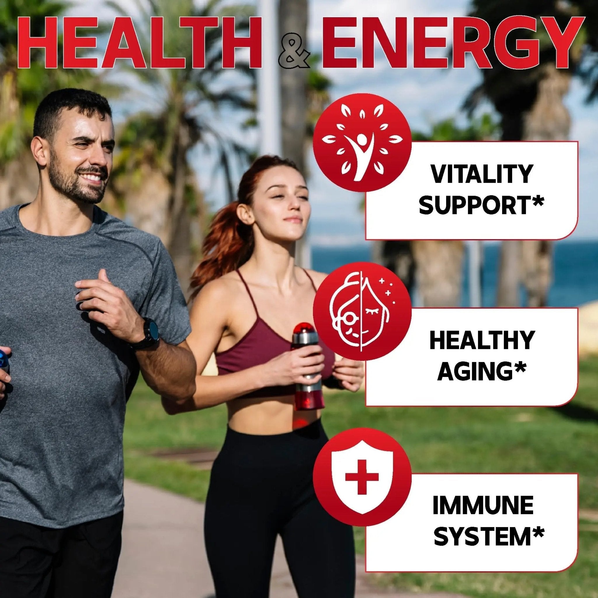 DEDICAD NAD Supplement with Nicotinamide Riboside, Trans-Resveratrol, Quercetin - Cellular Energy & Repair, Vitality, Healthy Aging - 60 Count - TrustMedUSA