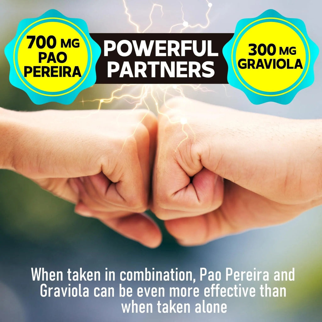 DEDICAD Pao Pereira Bark Extract and Graviola Soursop - 150 Capsules Supply - TrustMedUSA