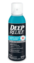 Deep Relief Ice Cold Spray, 150ml - Plastic Bottle, Spray, Cold Therapy, Turquoise, 5.3cm x 5.3cm x 17.1cm - TrustMedUSA