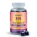 Del-Immune V + Ashwagandha - Brain Immune Gut™ (B.I.G.) Gummy - All Natural Immune & Gut Support with Zinc, Vitamin D3 + Digestive Enzymes (60 Gummies) - TrustMedUSA