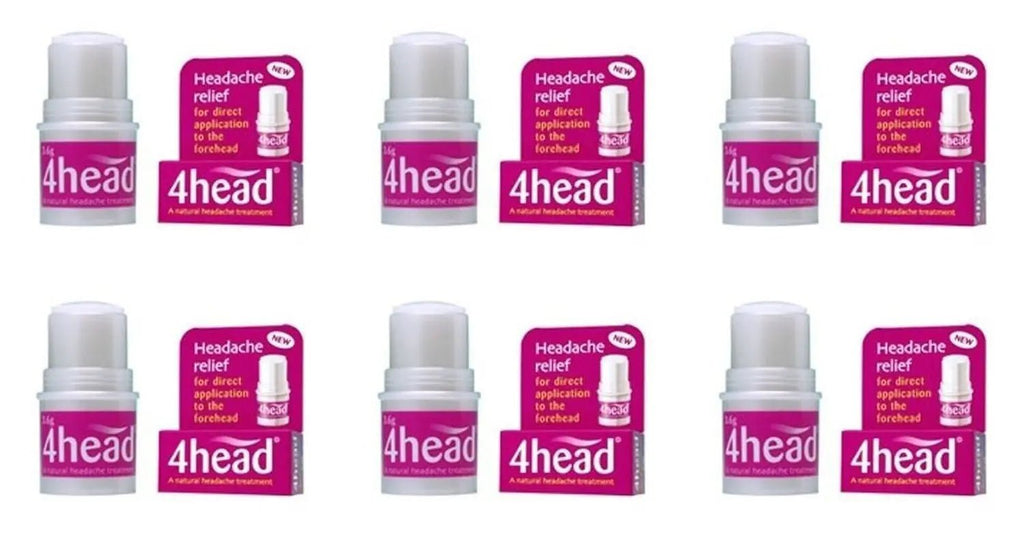 Dendron 4Head Headache Treatment 3.6.g - Pack of 6 - TrustMedUSA