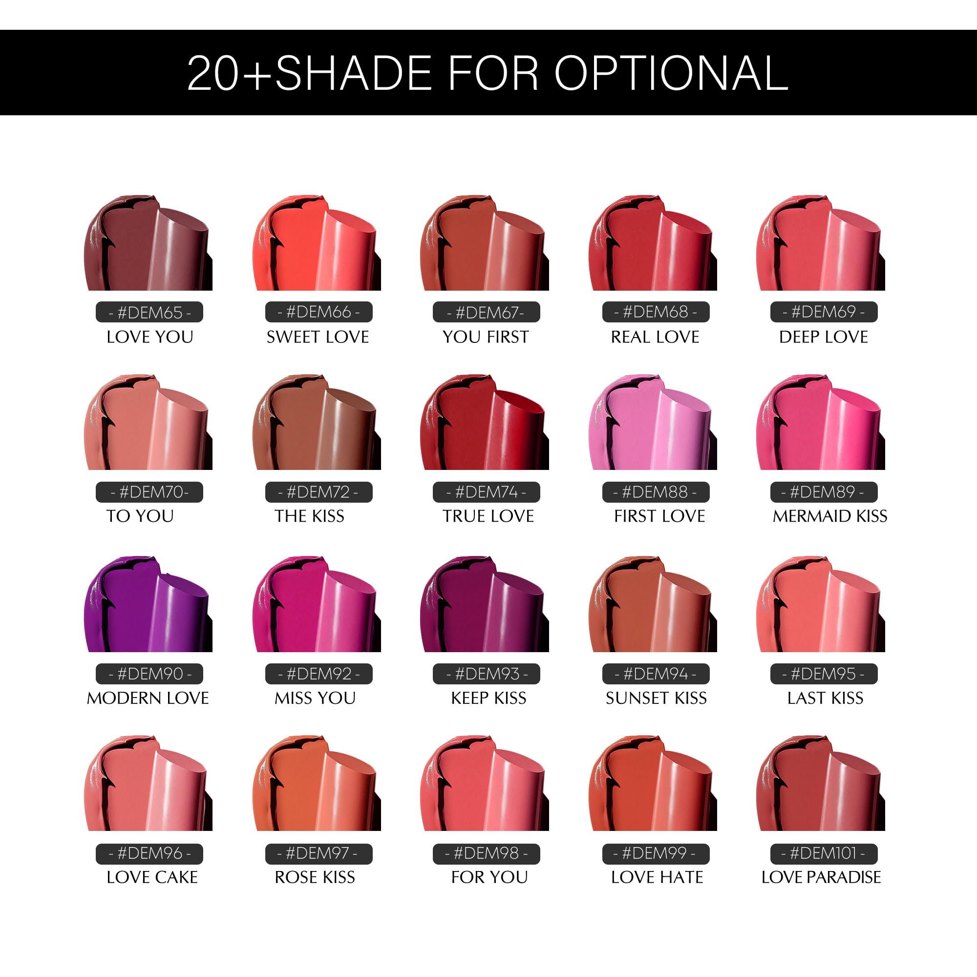Depuplum Black Berry Lipstick for Women Hydrate Glossy Lipstick Moisture Lip Gloss Sheer-Medium Coverage Long Lasting Lipsticks for Dry Lips (DM65 Berry) - TrustMedUSA