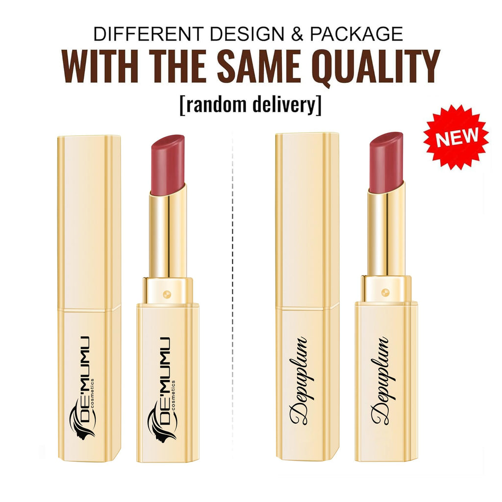 Depuplum Black Berry Lipstick for Women Hydrate Glossy Lipstick Moisture Lip Gloss Sheer-Medium Coverage Long Lasting Lipsticks for Dry Lips (DM65 Berry) - TrustMedUSA
